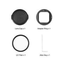 Load image into Gallery viewer, For Insta360 Ace Pro PULUZ 52mm UV Lens Filter Adapter Ring with Lens Cover, For Insta360 Ace Pro Filter Adapter Ring