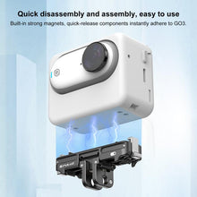 Load image into Gallery viewer, For Insta360 GO3 PULUZ Magnetic ABS Quick Release Base Mount, For Insta360 GO3 / GO 3S
