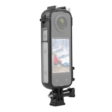 Load image into Gallery viewer, For Insta360 X4 PULUZ Cold Shoe PC Plastic Protective Frame with Adapter Mount &amp; Screw, Cold Shoe PC Frame