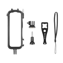 Load image into Gallery viewer, For Insta360 X4 PULUZ Cold Shoe PC Plastic Protective Frame with Adapter Mount &amp; Screw, Cold Shoe PC Frame