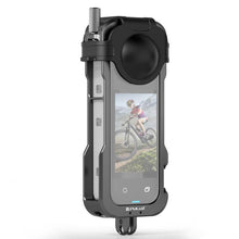 Load image into Gallery viewer, For Insta360 X4 PULUZ Metal Protective Cage Rig Housing Frame with Lens Cover, For Insta360 X4