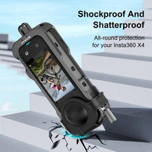 Load image into Gallery viewer, For Insta360 X4 PULUZ Metal Protective Cage Rig Housing Frame with Lens Cover, For Insta360 X4