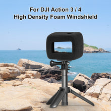 Load image into Gallery viewer, For DJI Osmo Action 4 / 3 PULUZ High Density Foam Windshield, For DJI Osmo Action 5 Pro / 4 / 3