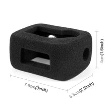 Load image into Gallery viewer, For DJI Osmo Action 4 / 3 PULUZ High Density Foam Windshield, For DJI Osmo Action 5 Pro / 4 / 3