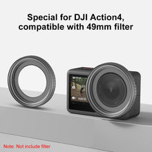 Load image into Gallery viewer, For DJI Action 4 PULUZ Filter Holder Metal Protective Filter Frame, For DJI Action 5 Pro / 4