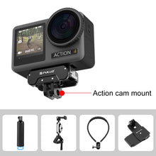 Load image into Gallery viewer, For DJI Osmo Action 4 PULUZ Magnetic Quick Release Metal Base, For DJI Osmo Action 4 / 3
