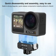 Load image into Gallery viewer, For DJI Osmo Action 4 PULUZ Magnetic Quick Release Metal Base, For DJI Osmo Action 4 / 3