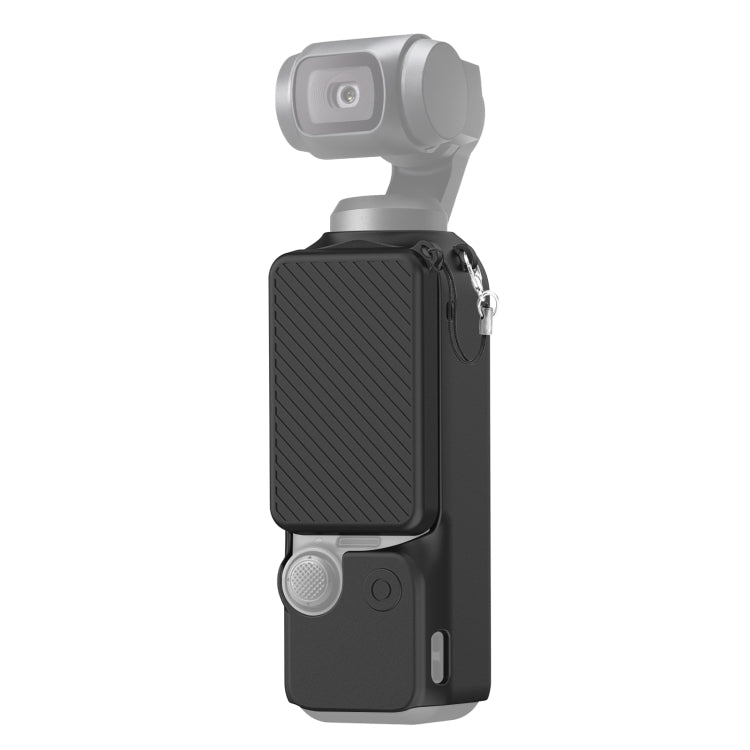 For DJI OSMO Pocket 3 PULUZ  2 in 1 Silicone Cover Case Set with Strap, Silicone Cover(Blue), Silicone Cover(Black), Silicone Cover(Grey)