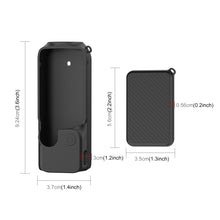 Load image into Gallery viewer, For DJI OSMO Pocket 3 PULUZ  2 in 1 Silicone Cover Case Set with Strap, Silicone Cover(Blue), Silicone Cover(Black), Silicone Cover(Grey)