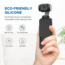 Load image into Gallery viewer, For DJI OSMO Pocket 3 PULUZ  2 in 1 Silicone Cover Case Set with Strap, Silicone Cover(Blue), Silicone Cover(Black), Silicone Cover(Grey)