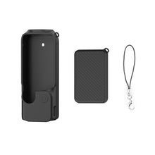 Load image into Gallery viewer, For DJI OSMO Pocket 3 PULUZ  2 in 1 Silicone Cover Case Set with Strap, Silicone Cover(Blue), Silicone Cover(Black), Silicone Cover(Grey)