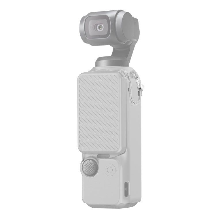 For DJI OSMO Pocket 3 PULUZ  2 in 1 Silicone Cover Case Set with Strap, Silicone Cover(Black), Silicone Cover(Grey)
