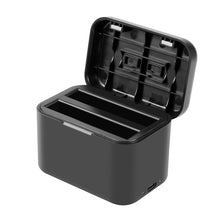 Load image into Gallery viewer, For Insta360 X4 PULUZ Battery Charging Box Battery &amp; Memory Card Storage Case, Battery Charging Box