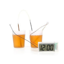 Load image into Gallery viewer, DIY Novel Green Science Potato Digital Clock Educational Kit with 2 inch LCD Screen (Potato NOT Included), Potato Digital Clock