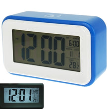 Load image into Gallery viewer, Multi Function Large Screen Alarm Clock with Calendar &amp; LCD Light &amp; Snooze Touch