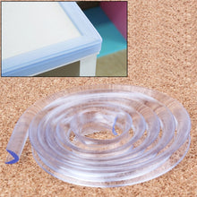 Load image into Gallery viewer, Baby Safety Desk Table Edge Guard Soft Edge Cushion, Length: 1m, 100cm (Transparent)