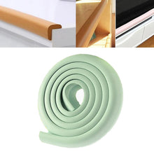 Load image into Gallery viewer, 212cm Baby Edge Cushion Foam with Self-adhesive Tape, 212cm Light Green, 212cm Coffee, 212cm Pink, 212cm Gray, 212cm Yellowish Brown