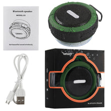 Load image into Gallery viewer, C6 Outdoor Waterproof Bluetooth Speaker with Suction, Support Hands-free Calling