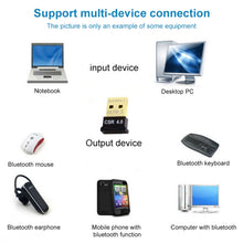 Load image into Gallery viewer, Micro Bluetooth 4.0 + EDR USB Adapter(V4.0), Transmission Distance: 30m, Micro Bluetooth