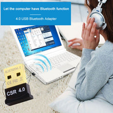 Load image into Gallery viewer, Micro Bluetooth 4.0 + EDR USB Adapter(V4.0), Transmission Distance: 30m, Micro Bluetooth