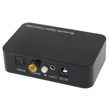 Load image into Gallery viewer, TS-BTDF01 Portable Bluetooth 2.1 Digital Optical Coaxial Audio Transmitter with 3.5mm Jack for Bluetooth Speaker Headset / MP3 / MP4 Player
