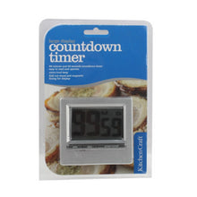Load image into Gallery viewer, Kitchen Craft Large Display Digital Countdown Timer, Countdown Timer