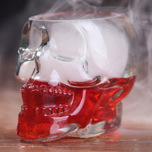 Load image into Gallery viewer, Crystal Skull Head Vodka Whiskey Shot Glass, Transparent