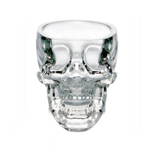 Load image into Gallery viewer, Crystal Skull Head Vodka Whiskey Shot Glass, Transparent