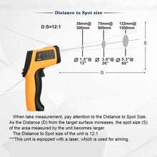 Load image into Gallery viewer, Infrared Thermometer, Temperature Range: -50 - 700 Degrees Celsius, GM700