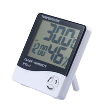 Load image into Gallery viewer, 3.8 inch LCD Digital Temperature &amp; Humidity Meter with Clock / Calendar (HTC-1), HTC-1