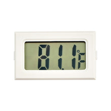Load image into Gallery viewer, Mini LCD Indoor Digital Thermometer (Fahrenheit Display), White, (Fahrenheit Display)(White), (Fahrenheit Display)(Black)