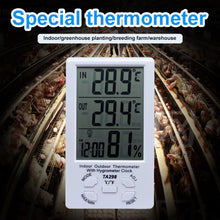 Load image into Gallery viewer, TA298 Digital LCD Humidity / Hygrometer and Thermometer with Extra Sensor Cable, TA298