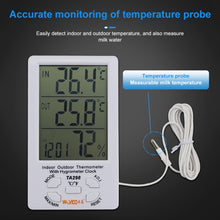 Load image into Gallery viewer, TA298 Digital LCD Humidity / Hygrometer and Thermometer with Extra Sensor Cable, TA298