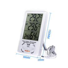 Load image into Gallery viewer, TA298 Digital LCD Humidity / Hygrometer and Thermometer with Extra Sensor Cable, TA298