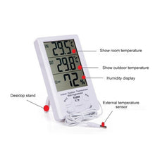 Load image into Gallery viewer, TA298 Digital LCD Humidity / Hygrometer and Thermometer with Extra Sensor Cable, TA298
