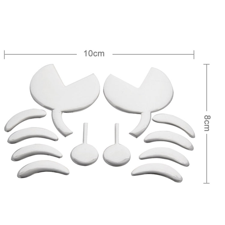 3D Car Sticker, Crab Pattern (Size: 10cm x 8cm), Angel Wings (Size: 16cm x 5.5cm), Wings Pattern (Size: 15.7cm x 5.5cm), Demon Pattern (Size: 15cm x 5.5cm), Footprint Pattern (Size: 7cm x 6cm), Rose Pattern (Size: 10.5cm x 8cm)