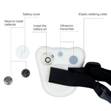 Load image into Gallery viewer, Ultrasonic Bark Stop Collar, (White)