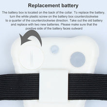 Load image into Gallery viewer, Ultrasonic Bark Stop Collar, (White)