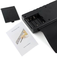 Load image into Gallery viewer, Datopal 61 Key Roll Up Soft Keyboard Piano MIDI, 61 Standard Keys  White