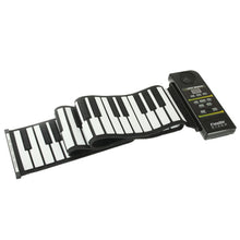 Load image into Gallery viewer, 88 Keys Portable MIDI Silicone Flexible Roll Up Piano, Keyboard: 133 x 14.2 x 0.6cm, 88 Keys Roll Up Piano