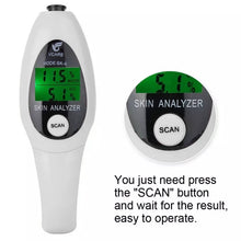 Load image into Gallery viewer, Mini Portable LCD Digital Moisture Skin Care Tester Moisture Oil Content Analyzer, Mini
