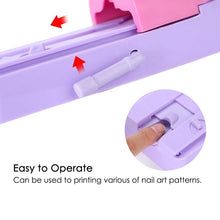 Load image into Gallery viewer, DIY Nail Art Printing Stamp Machine Set