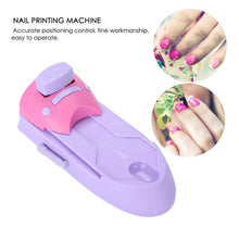 Load image into Gallery viewer, DIY Nail Art Printing Stamp Machine Set