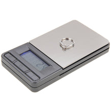 Load image into Gallery viewer, 2 in 1 Electronic Pocket 1000g x 0.1g Jewelry  Digital Scale Balance + Calculator with Digits LCD Display, 1000g x 0.1g