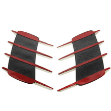 Load image into Gallery viewer, 2 PCS Hood Side Shark Gill Simulation Air Flow Vent Fender Sticker for Car Decoration, Size: 22cm x 20cm x 2cm, 220mm x 200mm x 20mm