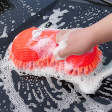 Load image into Gallery viewer, Ultrafine Fiber Chenille Anthozoan Car Washing Gloves Multi-functional Magic Car Brush (Random Color Delivery), Magic Car Brush