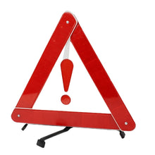 Load image into Gallery viewer, Foldable Reflective Triangle Safety Warning Board, Size: 39.5cm x 35cm, Foldable Reflective Board
