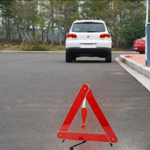 Load image into Gallery viewer, Foldable Reflective Triangle Safety Warning Board, Size: 39.5cm x 35cm, Foldable Reflective Board