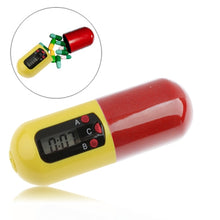 Load image into Gallery viewer, Portable Timer Pill Medicine Reminder Drug Box Keychain, Medicine Reminder