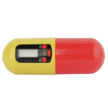 Load image into Gallery viewer, Portable Timer Pill Medicine Reminder Drug Box Keychain, Medicine Reminder